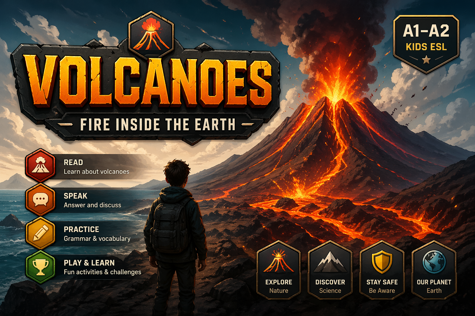 Volcanoes cover